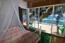 bedroom at the beach house